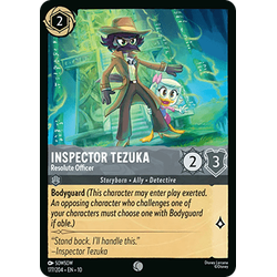 Lorcana Löskort: Whispers in the Well: Inspector Tezuka - Resolute Officer