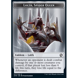 Magic löskort: Adventures in the Forgotten Realms: Lolth, Spider Queen Emblem
