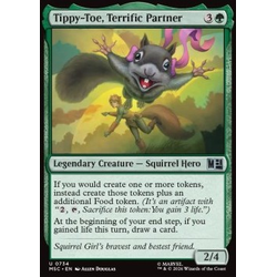 Magic löskort: Commander: Marvel Super Heroes: Tippy-Toe, Terrific Partner