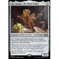 Magic löskort: Wilds of Eldraine: Syr Ginger, the Meal Ender