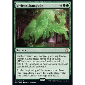 Magic löskort: Commander: Streets of New Capenna: Vivien's Stampede