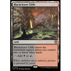 Magic löskort: Commander: Outlaws of Thunder Junction: Blackcleave Cliffs
