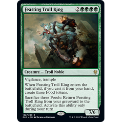 Magic löskort: Throne of Eldraine: Feasting Troll King