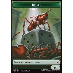 Magic löskort: Marvel Super Heroes: Insect Token (G 1/1) // Clue Token