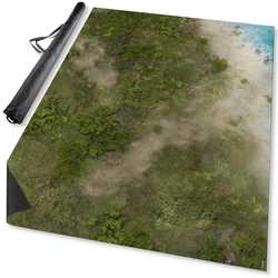 TerrainCrate: Jungle Gaming Mat 44" x 60" (Neoprene / Mousepad)