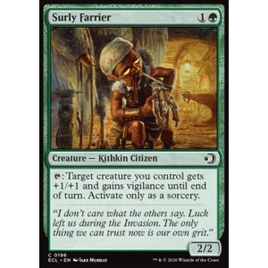 Magic löskort: Lorwyn Eclipsed: Surly Farrier