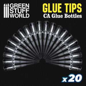Precision Glue Tips for Super Glue Bottles