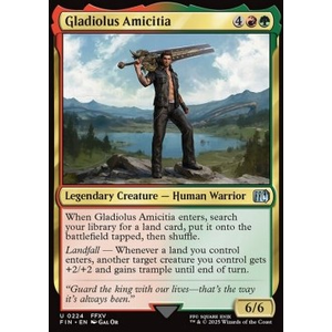 Magic löskort: Magic: The Gathering - FINAL FANTASY: Gladiolus Amicitia