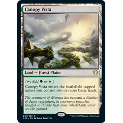 Magic löskort: Commander 2020: Canopy Vista