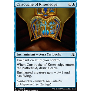 Magic löskort: Amonkhet: Cartouche of Knowledge