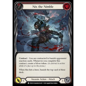 FaB Löskort: Dynasty: Nix the Nimble (Red)
