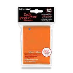 Ultra Pro Deck Protector Sleeves Small 62x89mm Orange (60)