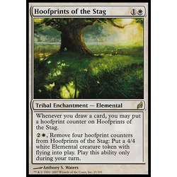 Magic löskort: Lorwyn: Hoofprints of the Stag