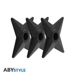 Naruto Shippuden Shuriken – Replikor i skumplast, 3-pack