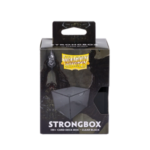 Dragon Shield Deck Strongbox - Clear Black