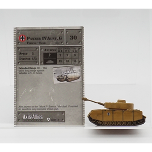 A&A Miniatures Game: Germany: Panzer IV Ausf. G - 32/48