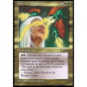 Magic löskort: Alliances: Nature's Blessing