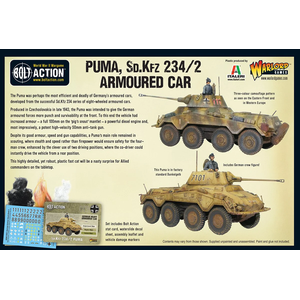 German Puma Sd.Kfz 234/2 Armoured Car (plastic)