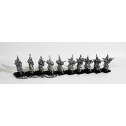 Dark Elves: Crossbowmen (10st, Metall)