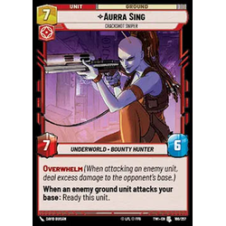 Star Wars: Unlimited Löskort: Twilight of the Republic: Aurra Sing, Crackshot Sniper