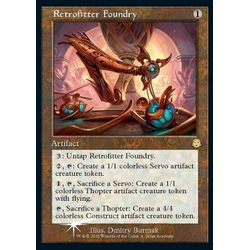 Magic löskort: Judge Foils: Retrofitter Foundry (Foil)