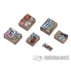 Tabletop-Art: Fish Seller Set 1 (6)