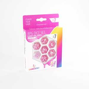 Candy-like Series: Raspberry (7-Die RPG Dice set)