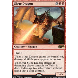 Magic löskort: M15: Siege Dragon