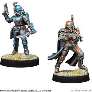 Star Wars: Legion - Customizable Mandalorian Leader And Hunter