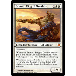 Magic löskort: Born of the Gods: Brimaz, King of Oreskos