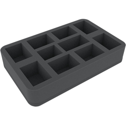 Feldherr 50mm Half-size foam tray for Space Marines - 10 slots