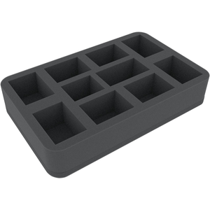 Feldherr 50mm Half-size foam tray for Space Marines - 10 slots