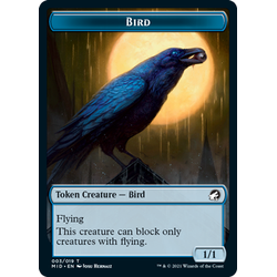 Magic löskort: Innistrad: Midnight Hunt: Bird Token
