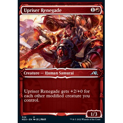 Magic löskort: Kamigawa: Neon Dynasty: Upriser Renegade