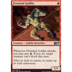 Magic löskort: M15: Frenzied Goblin