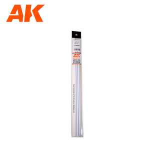 Styrene Strip: U-channel 6 x 350mm