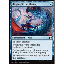 Magic löskort: Tarkir: Dragonstorm: Ringing Strike Mastery (Foil)