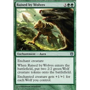 Magic löskort: Born of the Gods: Raised by Wolves