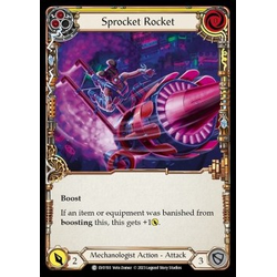 FaB Löskort: Bright Lights: Sprocket Rocket (Yellow) (Rainbow Foil)