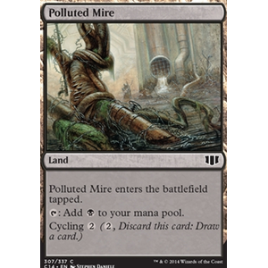 Magic löskort: Commander 2014: Polluted Mire