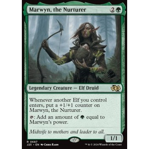Magic löskort: Magic: Foundations Jumpstart: Marwyn, the Nurturer