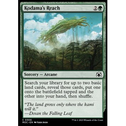 Magic löskort: Commander: March of the Machine: Kodama's Reach