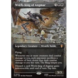 Magic löskort: The Hobbit: Eternal: Witch-king of Angmar (foil)