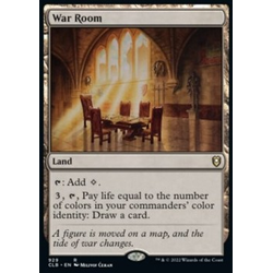 Magic löskort: Commander Legends: Battle for Baldur's Gate: War Room