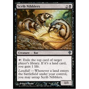 Magic löskort: Worldwake: Scrib Nibblers