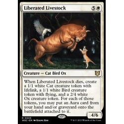 Magic löskort: Commander: Wilds of Eldraine: Liberated Livestock