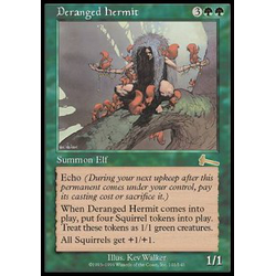 Magic löskort: Urza's Legacy: Deranged Hermit (Foil)