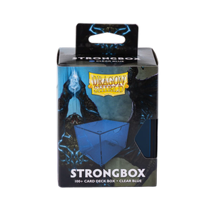 Dragon Shield Deck Strongbox - Clear Blue