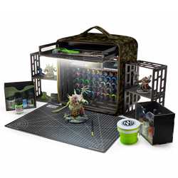Miniature Portable Paint Station - Camouflage