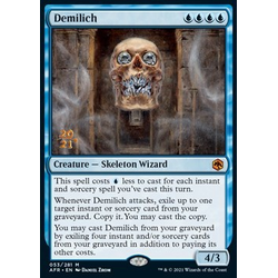 Magic löskort: Adventures in the Forgotten Realms: Demilich (Promo Foil)